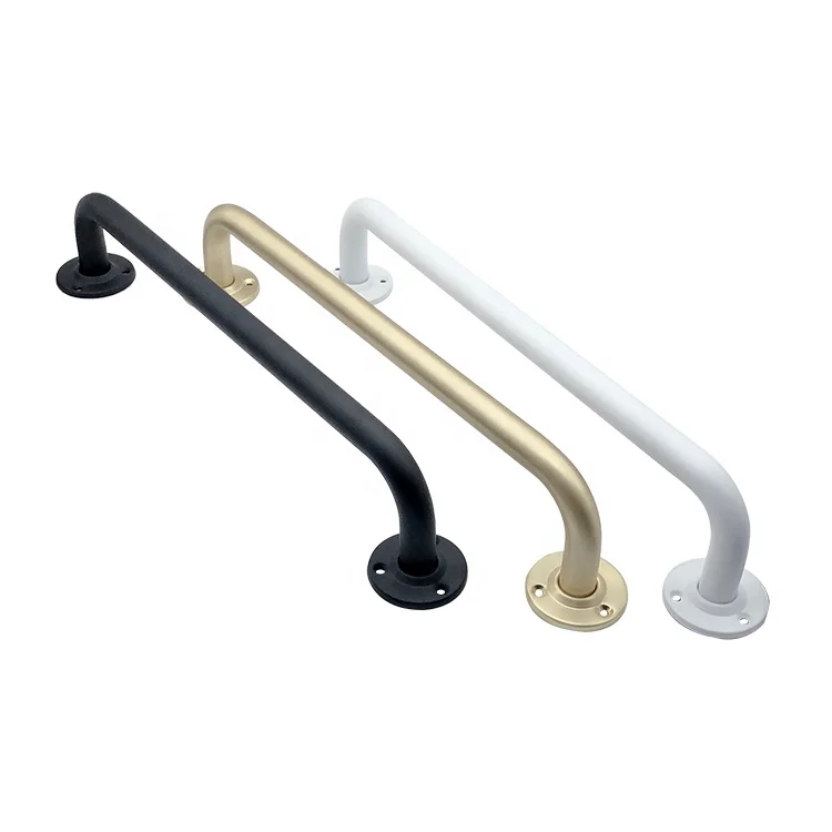 ROTHLEY Disability White Grab Bars Bathroom Stainless Steel Safety Handrail Shower Grab Bar