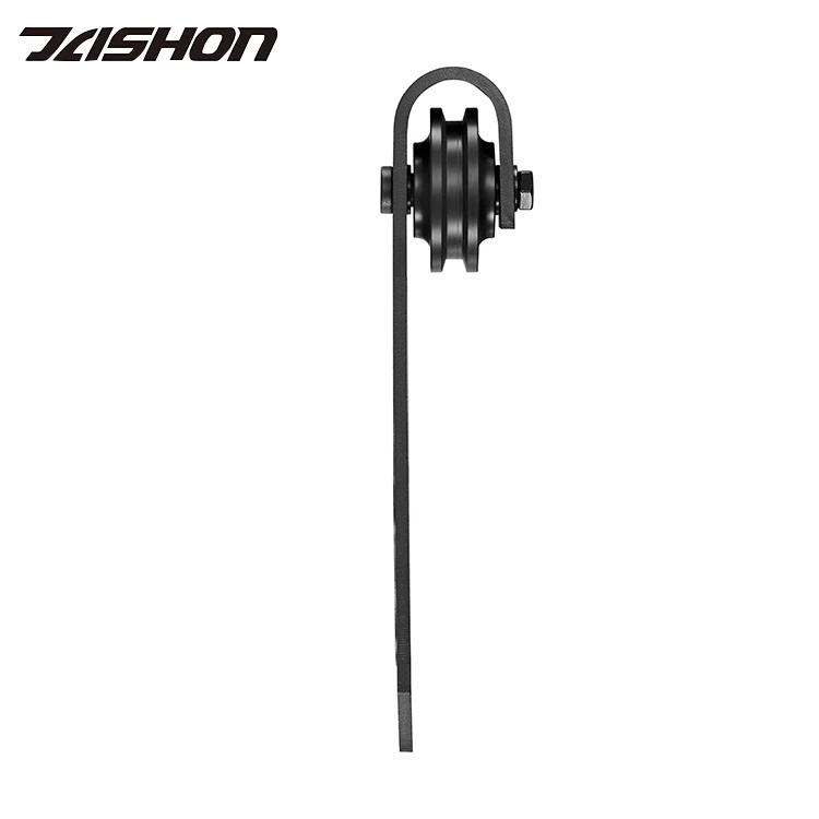 
Футов, сверхмощная одинарная раздвижная дверь сарая, фурнитура, подвесные дверные рельсы, ролики, Трековый комплект оборудования 