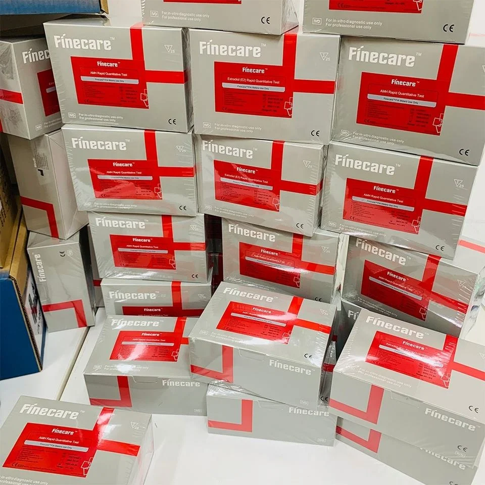 Набор для количественного диагностического теста Finecare FIA Meter Plus реагенты быстрого тестирования по конкурентоспособной цене