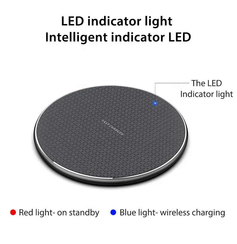 
SUNLINE New 2020 Trending Product Charger Factory Price 10W Wireless Charger For phone11 For Note10 Phone Charger 