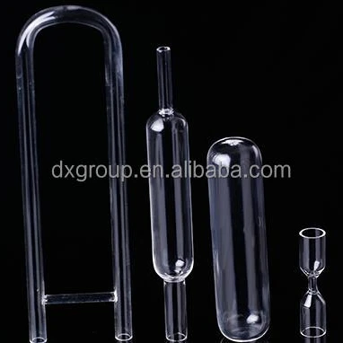 Condenser coil tube transparent spiral quartz glass tube for chemical industry