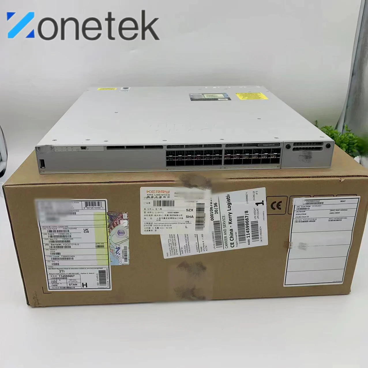 Оригинальный сетевой коммутатор серии C9300L коммутаторы POE + 4x10 гигабит 24 порта C9300L-24P-4X-E в наличии