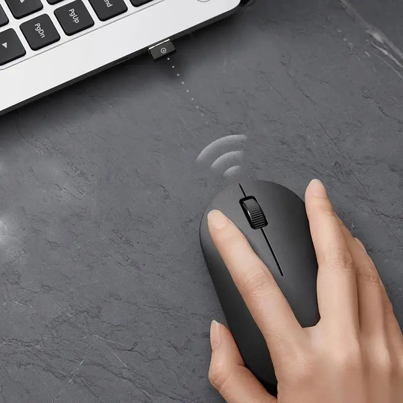 Mijia Wireless Mouse Lite 2 2.4GHz 1000DPI Ergonomic Optical Portable Mini Office Gaming Mice For PC Laptop Game