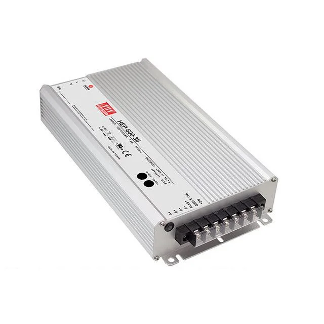 Meanwell HEP-600-48 600 Вт, 48 В, высокая эффективность, регулируемое напряжение/ток с питанием PFC, для суровых условий