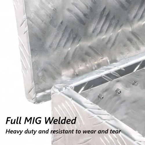 Heavy Duty toolbox canopy Aluminium Under Tray Ute Tool Box