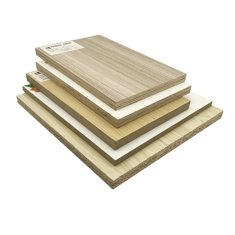 18mm Melamine Paper Coated Laminated Plywood MDF Particle Board Sheets