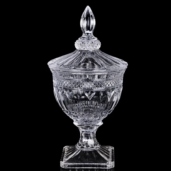 Green Fruit Snack Wholesale Large Big Small Glass Dessert Plate Bowls Set For Kitchen