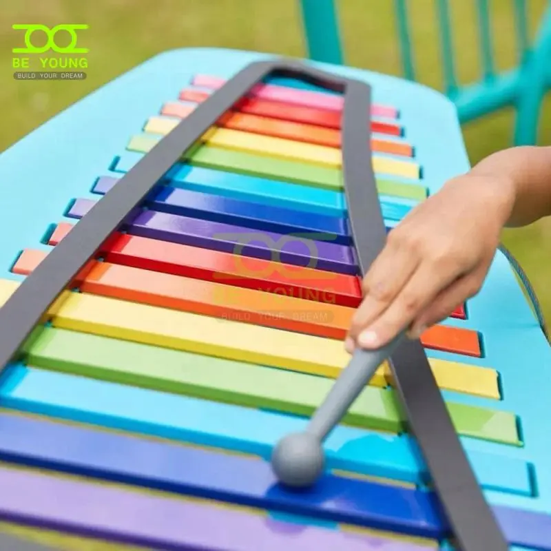 Melodious Sound Piano Piece Outdoor Playground Equipment Percussion Instruments Parts Harmonium Musical Instrument Handmade
