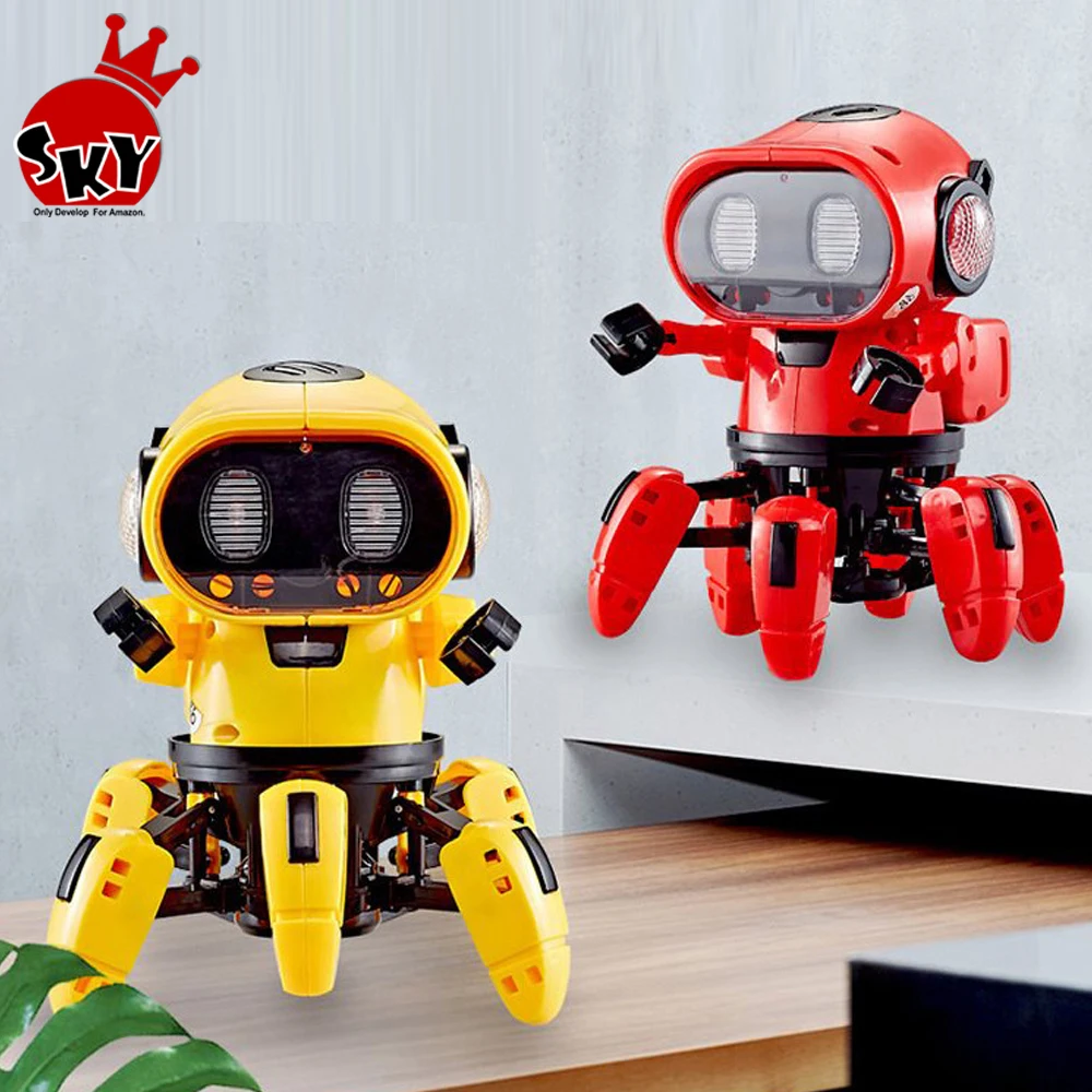 Mini Electronic Robot Toy Intelligent Dancing & Music Robot Toys Gift