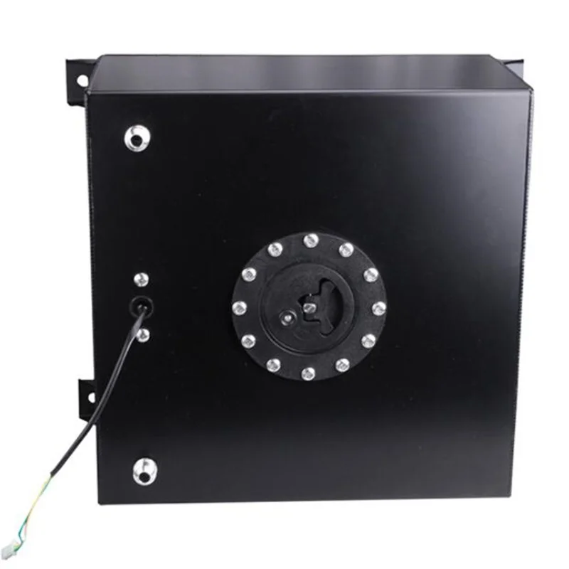 Aluminum 40L Fuel Surge Tank Fuel Cell Can Foam Inside Buffer Can Gasoline Universal Wholesales