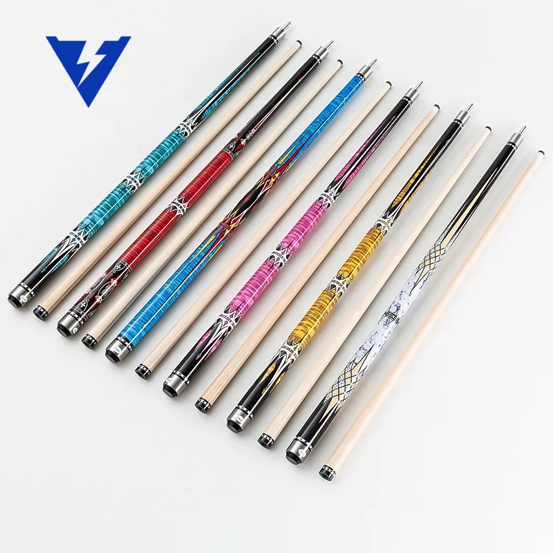 RTS American Style Pool Game Maple Wood 1/2 Split 9-ball billiard cue 13mm tip pool cue stick