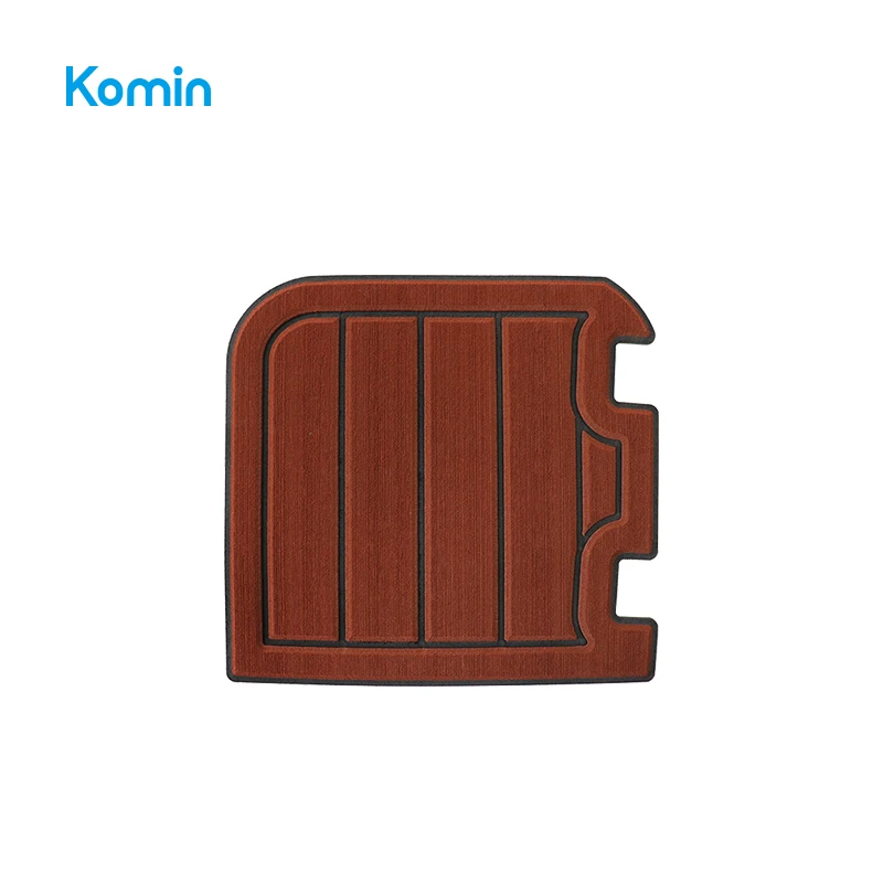 Komin Waterproof Dark Brown Boat Marine Floor Teak EVA Foam Boat Flooring