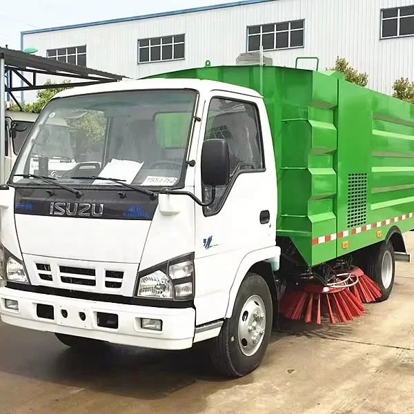 Завод ISUZU 6cbm, подметальная машина для уборки дорог