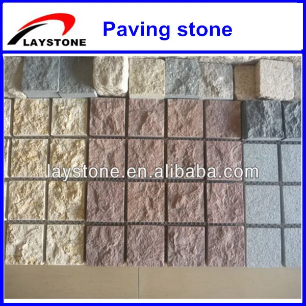 Cheap Chinese granite pavers cube courtyard granite pavers outdoor driveway park road pavers