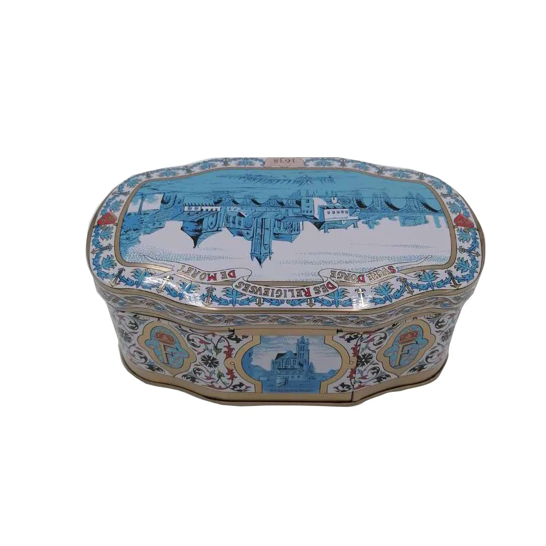 High quality competitive price Custom design treasure metal tin box