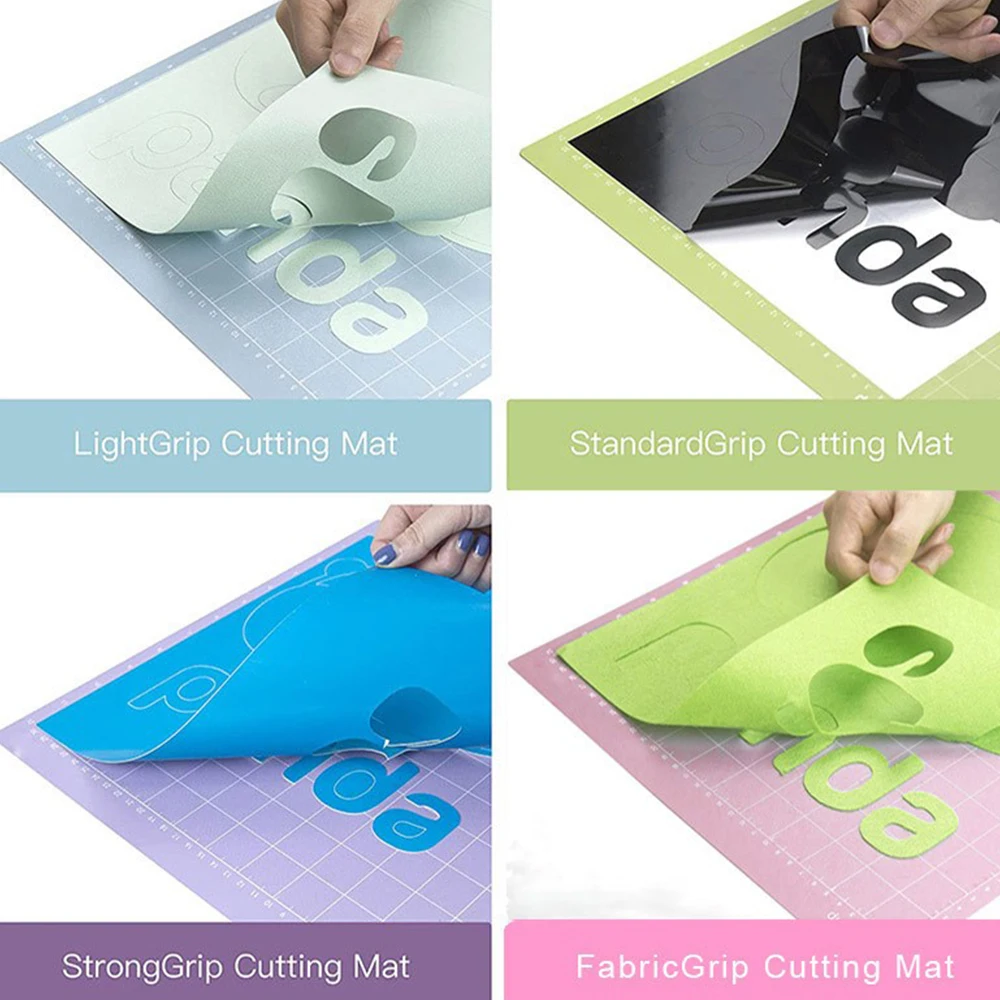 UV color printing PVC Vinyl Crafting Cutting mat sticky Cutting Mat 12*4.5 inch Mat for Cricut