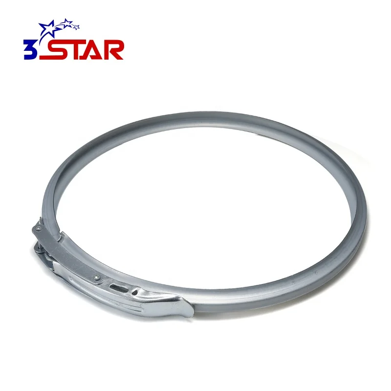 Galvanized Clamp Ring Steel Drum Plastic Drum Locking Ring For Industrial Barrels