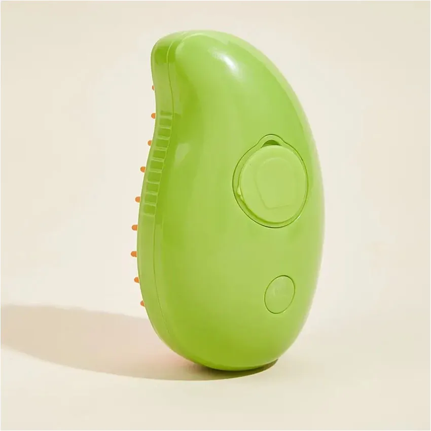 3-in-1 Rechargeable Pet Water Spray Brush Soft Dog Hair Steamy Comb Cat Steam Brush For Cat Massage Bathing and Cleaning