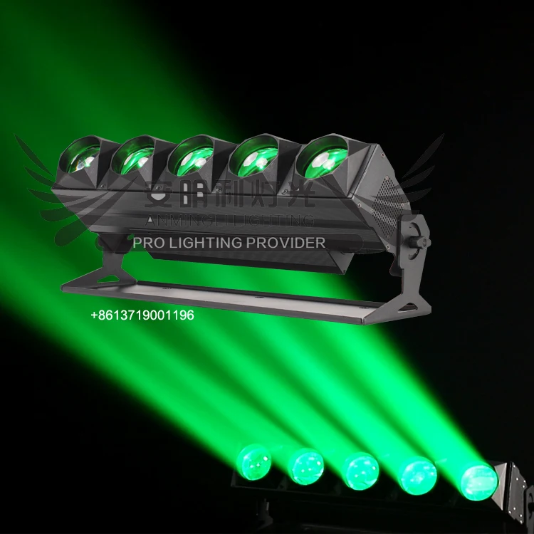 DJ адвокатского сословия СИД луча света 5X30W луч направленного типа с вращающейся головой RGBW Диско свет