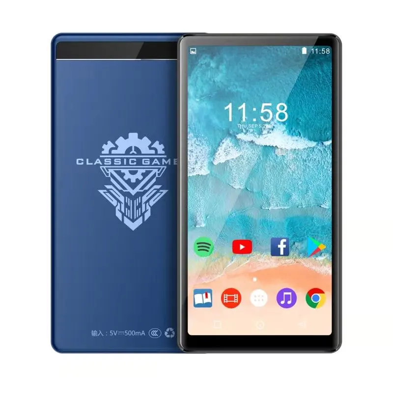 
Android 9.0 Portable game player S30 Customize color back full Touch Screen 5.0 inch Android app WIFI handheld game player 