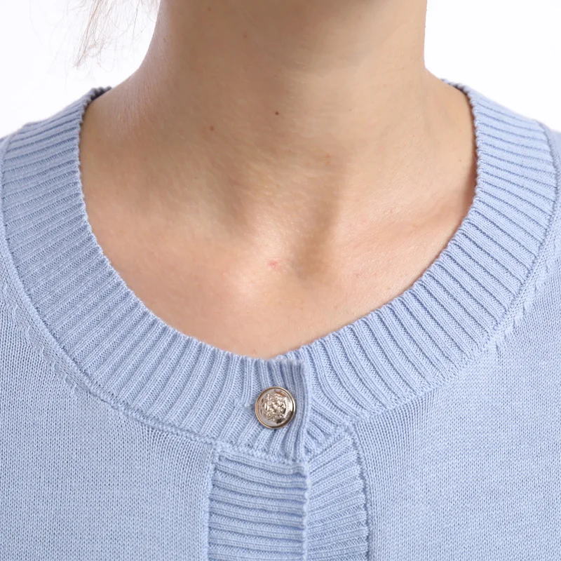 Новый дизайнерский осенний вязаный свитер с длинным рукавом для девочек, кардиган, пальто, тонкий удобный женский кардиган на заказ, свитер