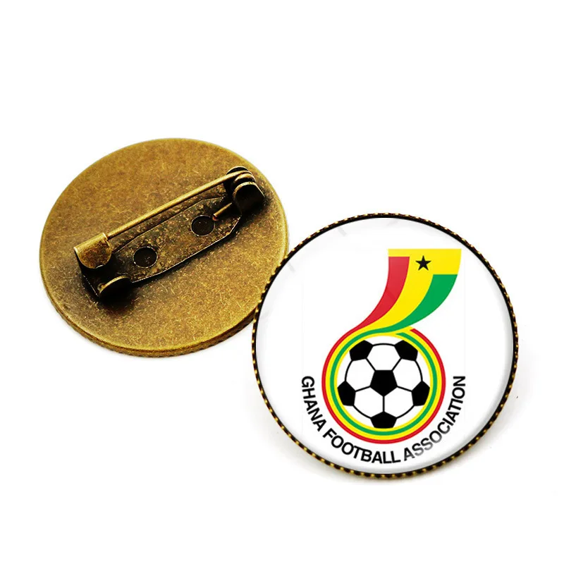 Football Fan Tottenham AC Milan Paris Brazil Champions League La Liga Team Emblem Brooch Badge Sports Metal Pin