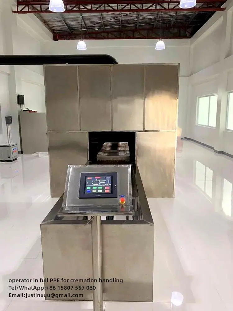 
CE UL-Listed Containerized Krematorium Machine No Smoke for Poland Contigency Cremator Free Installation 