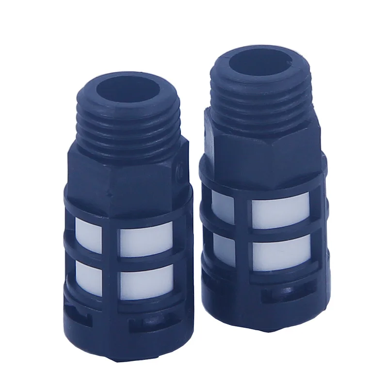 light pneumatic silencer black color exhaust silencer suppressor