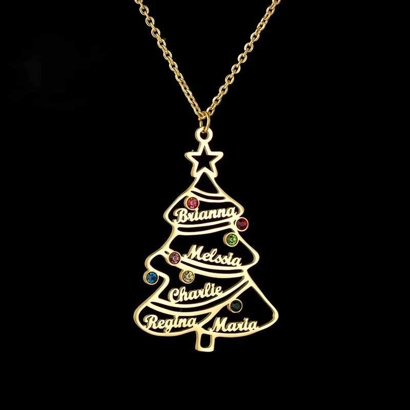 Personalized custom stainless steel jewelry foot charm with logo  double layered name necklace