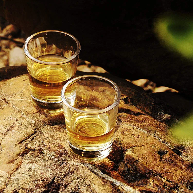 Factory Direct Sales Custom Logo 50ml Clear Shot Glasses Promotion Gift Customized 1.5oz Espresso Shot Glass