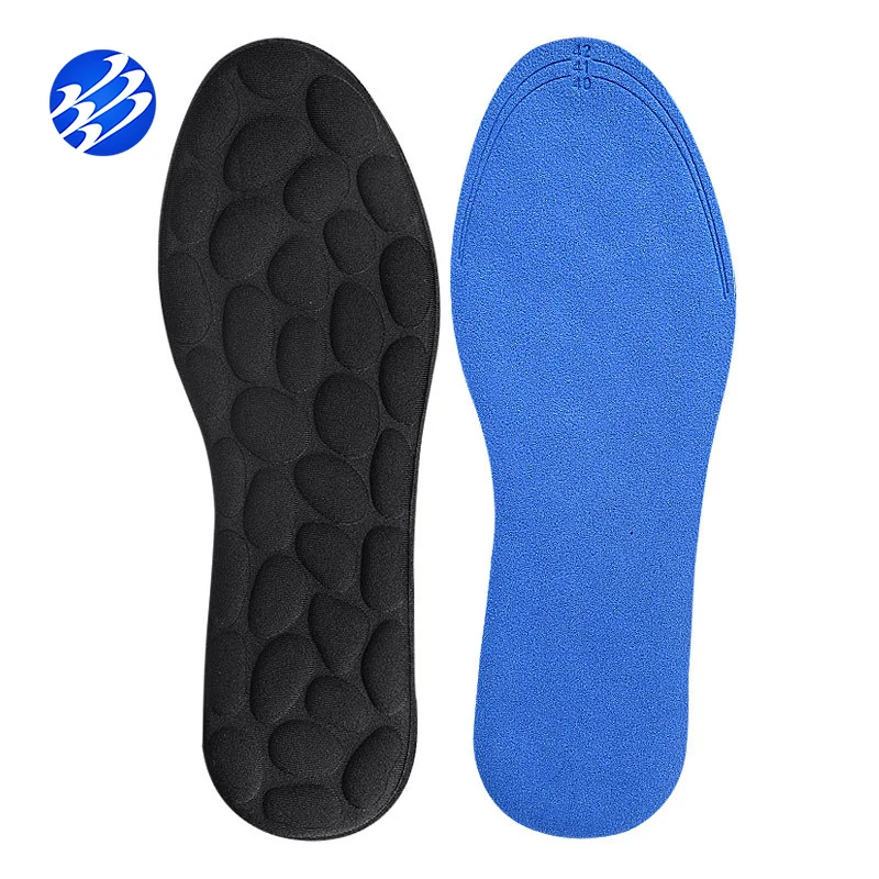 Soft Massage Insoles Shock-Absorbing Sports Insoles Unisex Massage Shoe Pad