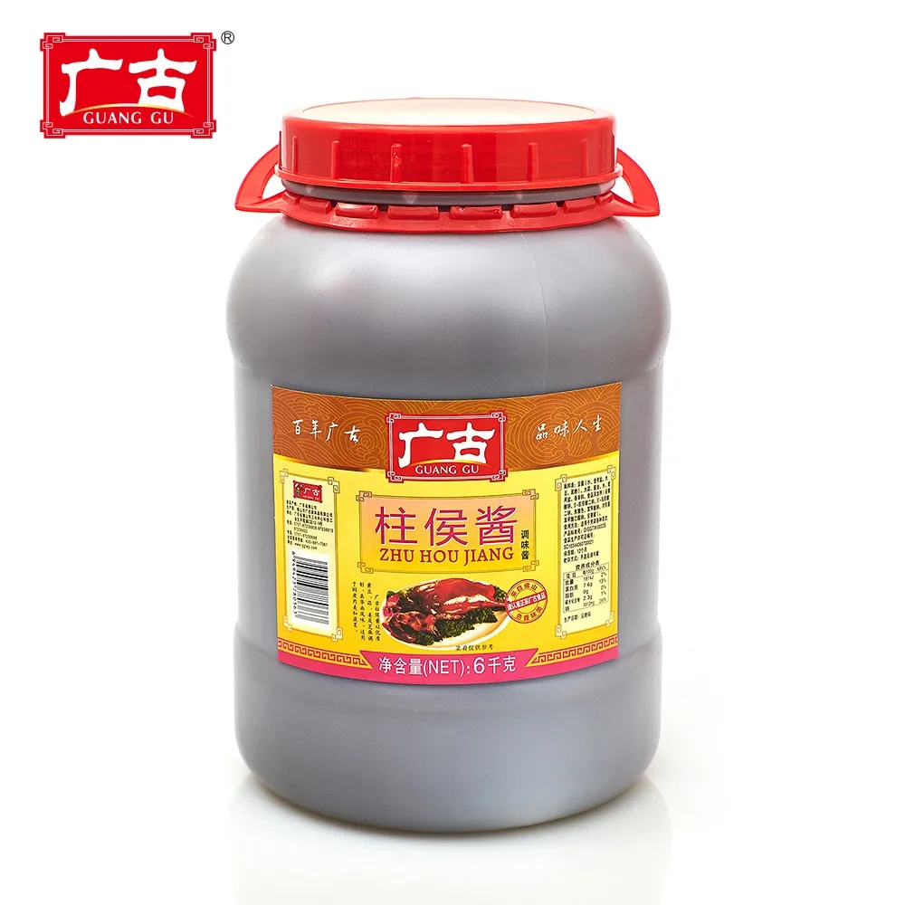 Supermarket Supplier Chinese Seasoning Chu Hou Sauce 6KG* 2 Bottle Factory Price Cooking Sauce