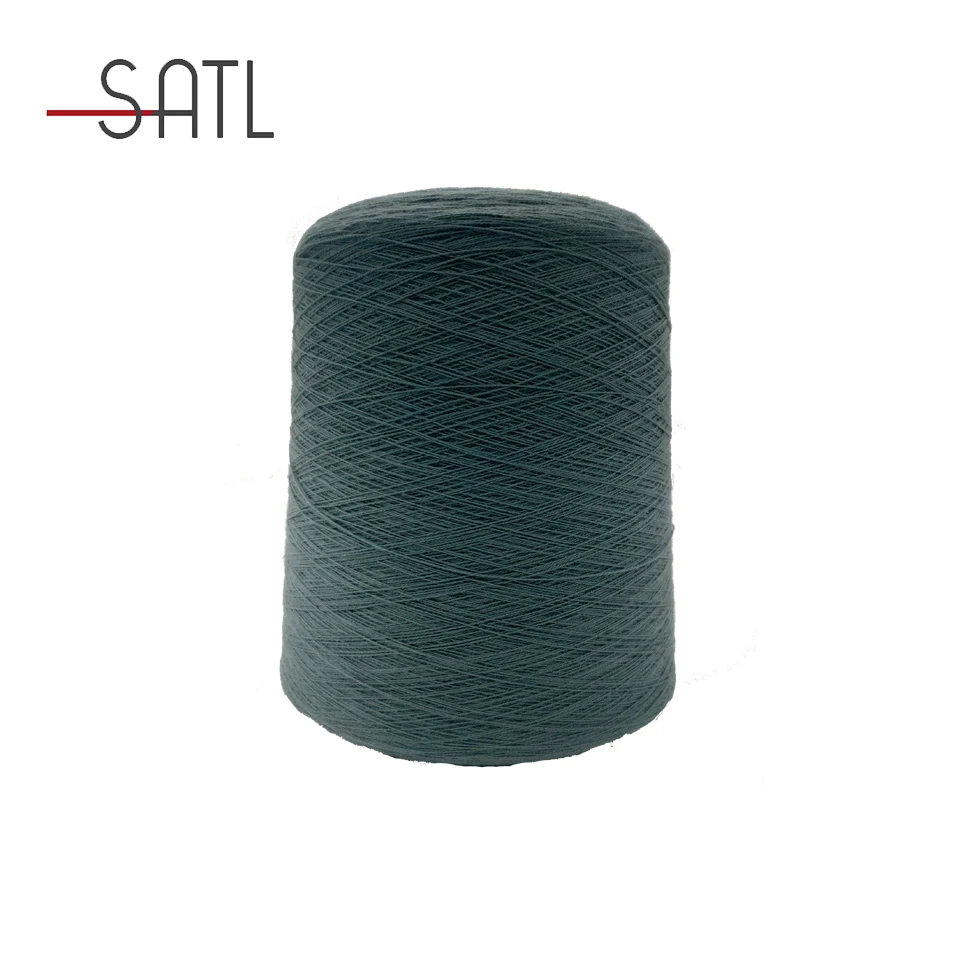 High Quality Ring Spun 2/36nm 55% Cotton 20% Polyester 15% Acrylic 10% Viscose Yarn On Cones For Knitting
