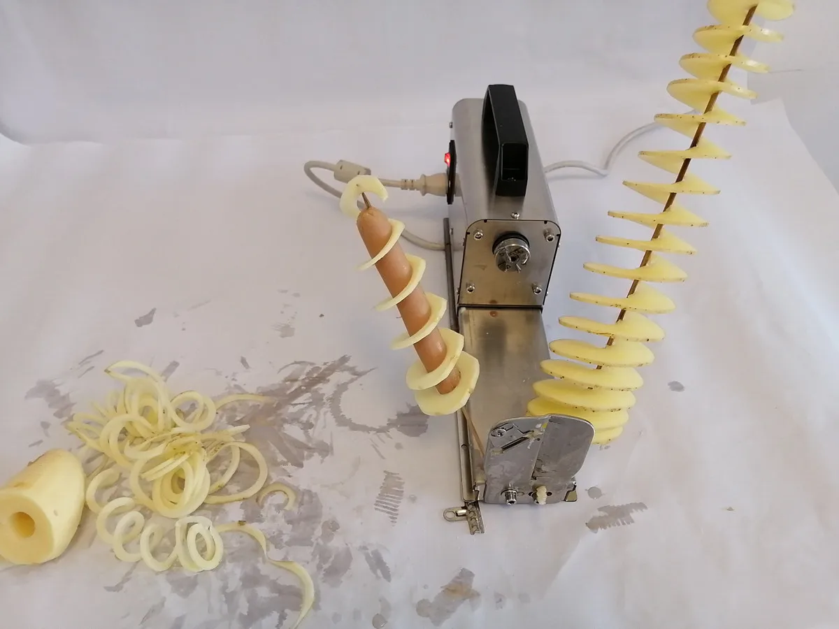 Hand Twister Potato Machine Sausage Spiral Cutter