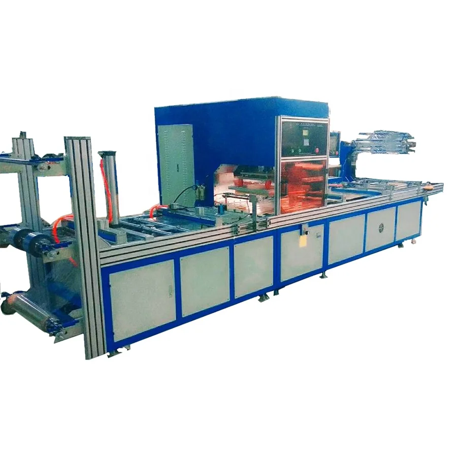 Medical Blood Bag Production Line High Frequency Welding Machine For Blood Bag Plant Line