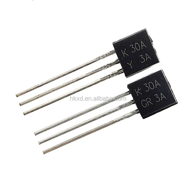 Electronic Components  2SK30A-Y 2SK30A-GR 2SK30A K30A TO-92 50V 10MA MOSFET Transistor New original Intergrated Circuit