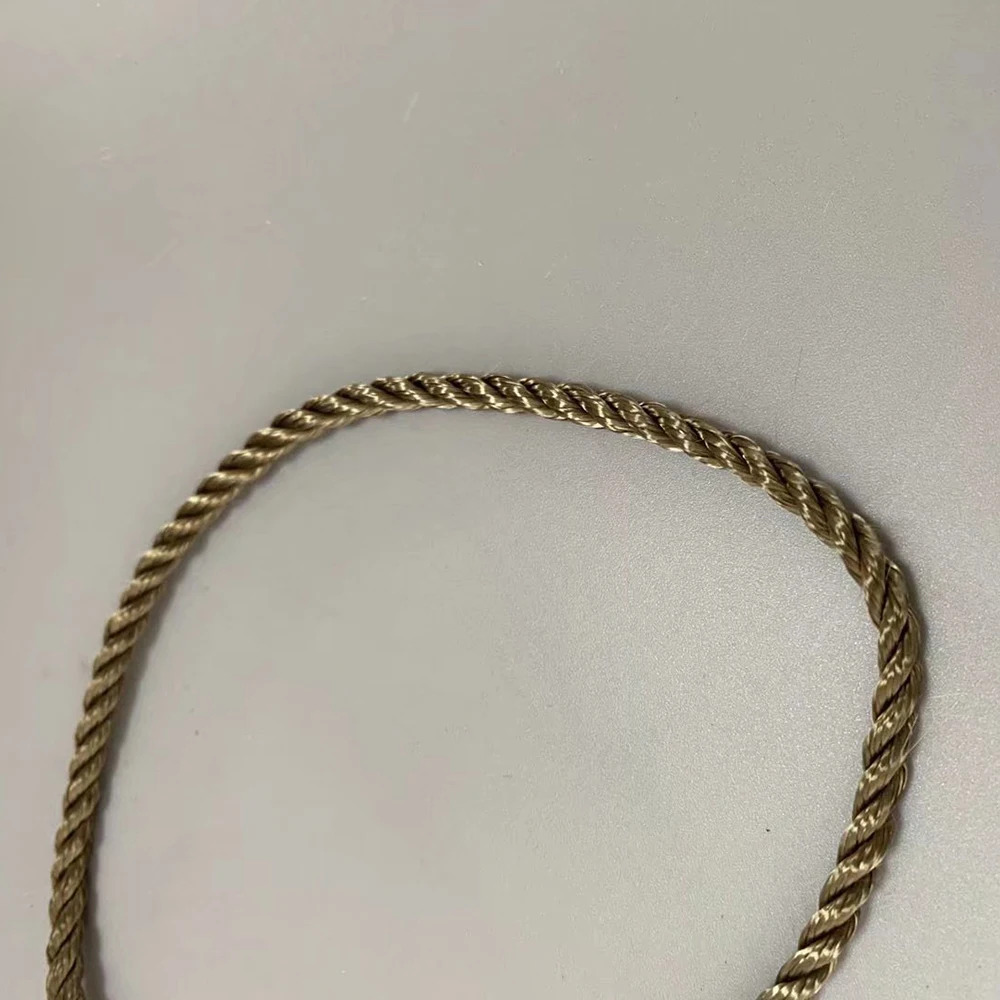 Heat resistance basalt fiber 3 ply insulation rope basalt fiber 3 ply twisted rope