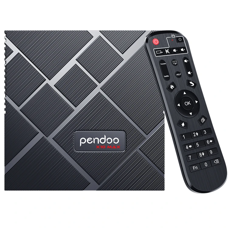Новое поколение Pendoo X10 Max S905x3 4k Android Tf карты чип Wi-Fi 9,0 64 Гб Hd видео ТВ приставка
