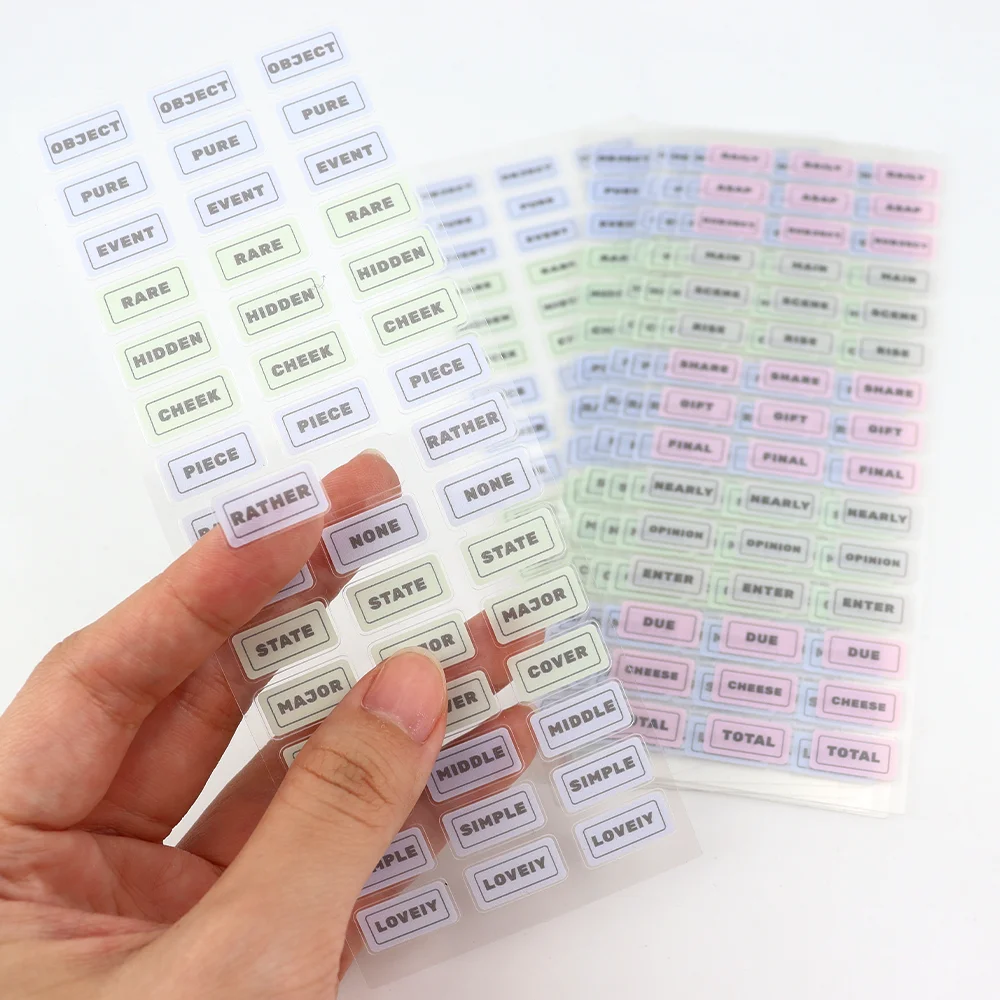 Waterproof Removable Vinyl Glitter Pvc Planner Custom Kiss Cut Sticker Sheets Printing Holo Sticker Suppliers