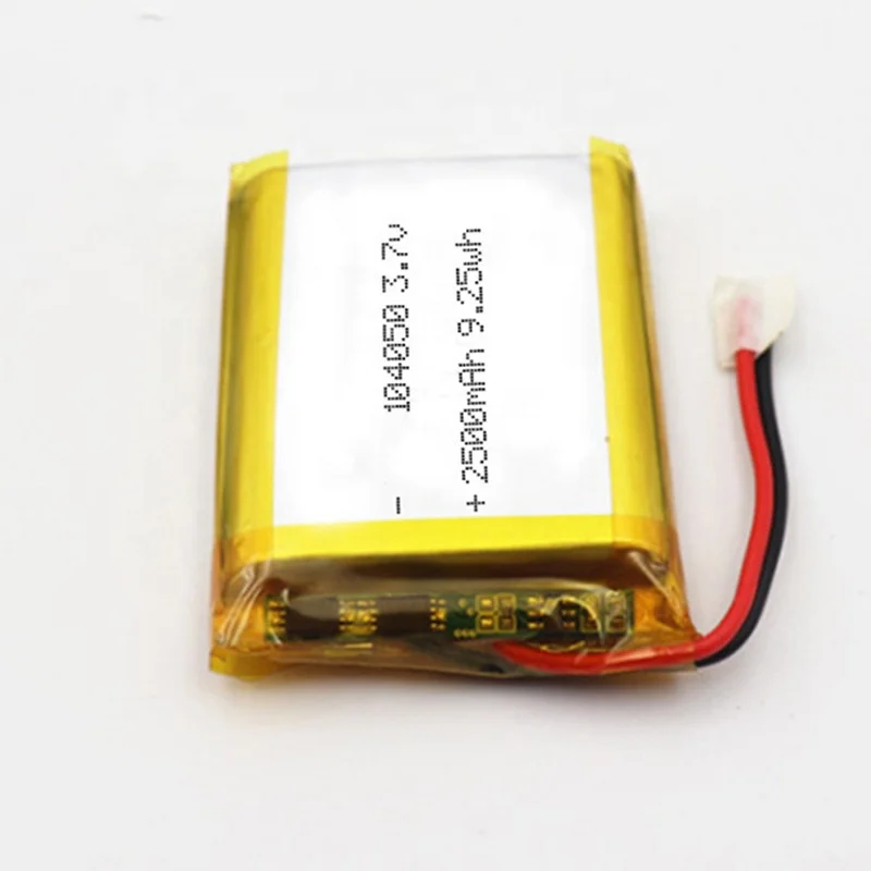 3.7v lipo batterie 923048 6052103 104050 105050 103450 rechargeable lithium polymer battery 2400mah 2500mah 2000mah 1800mah