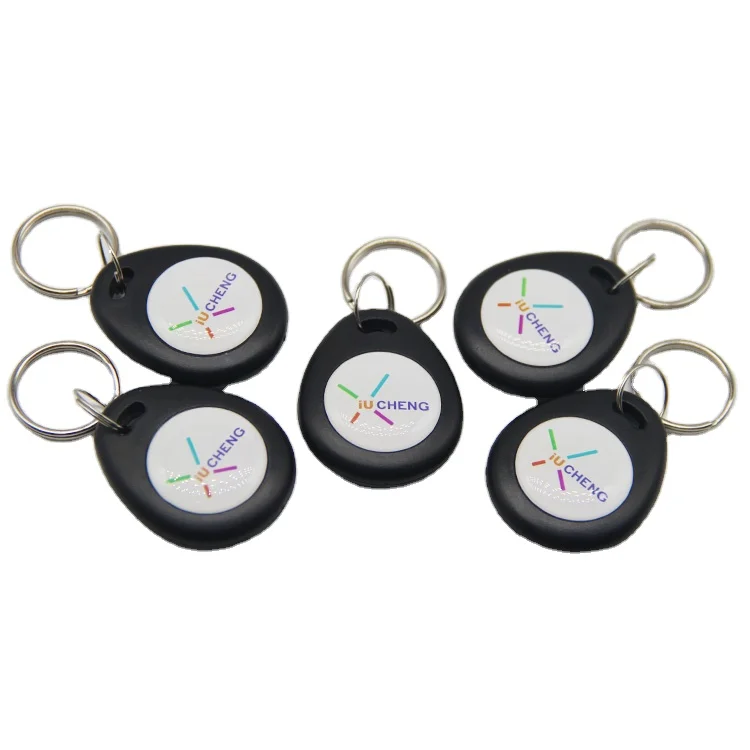 OEM Smart Door Access Control Keyfob New Design RFID Key Tags TK4100 Key Chain