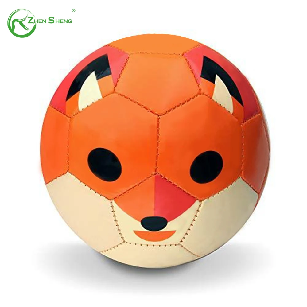 Zhensheng Hot Selling PVC PU Leather Machine Stitched Football Soccer Ball Size 5 4 3 2 1 for Parent-Child Entertainment