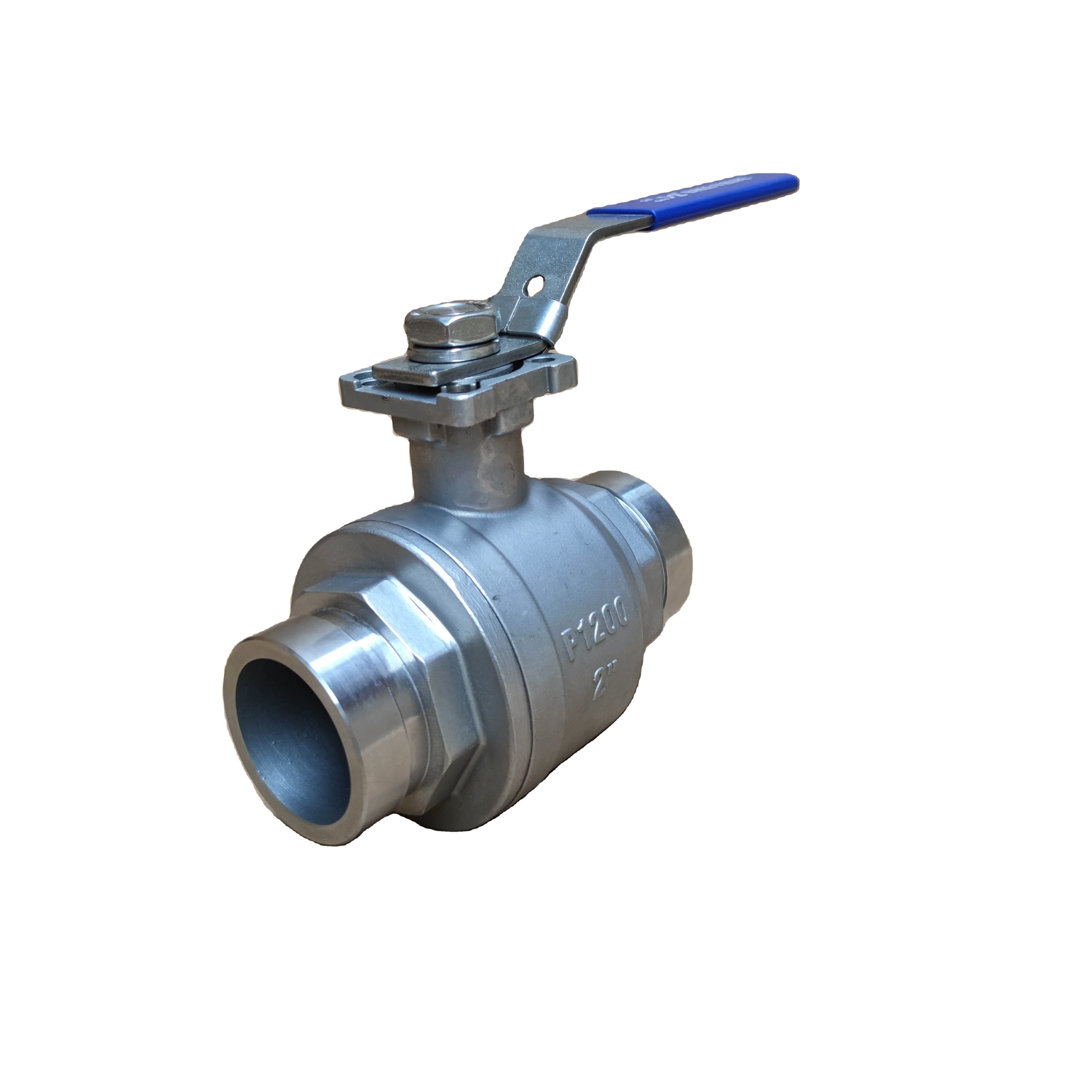 High Pressure 1200PSI Grooved End Ball Valve with Top Mount Plate with Handle