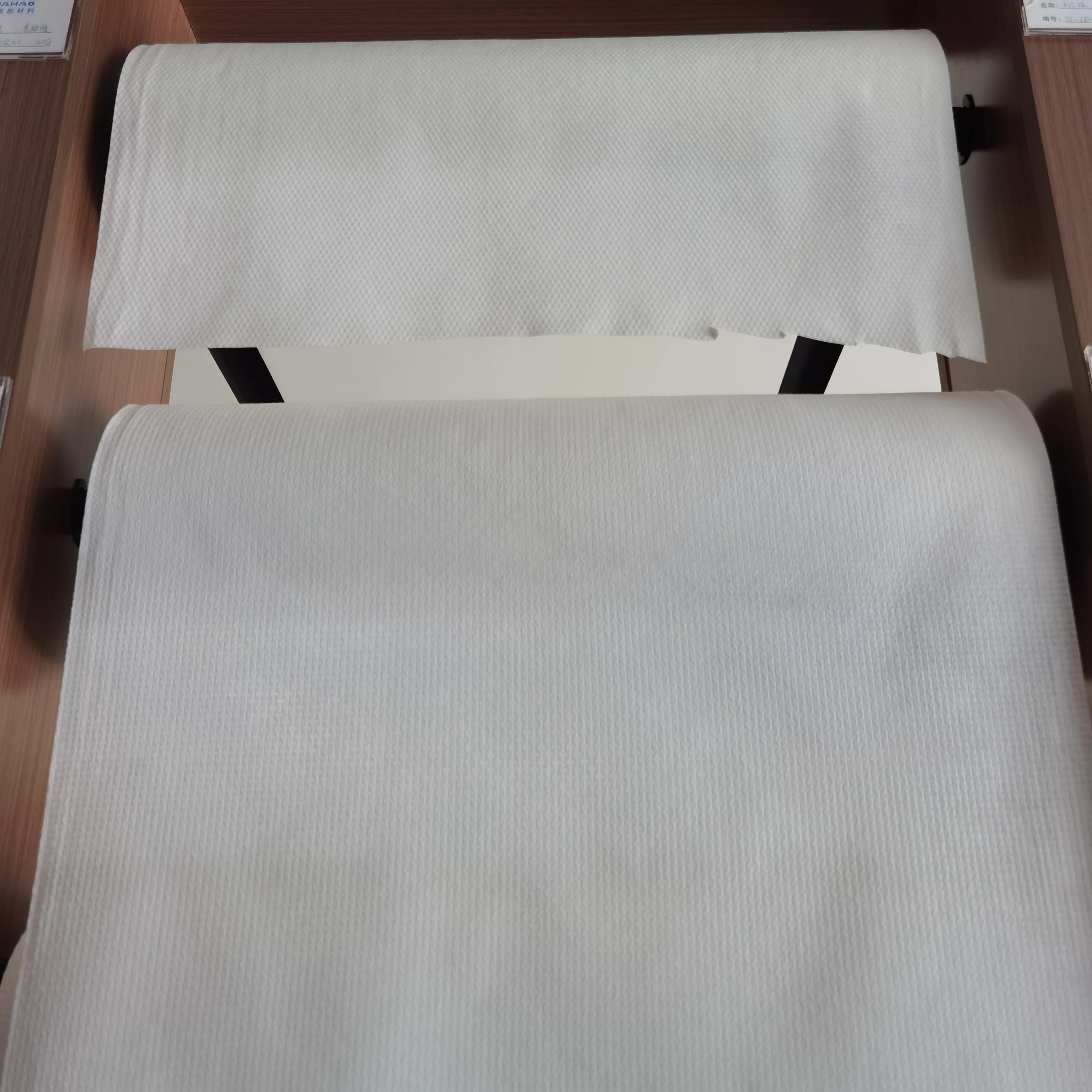 PLA Viscose Spunlance Non woven Semi Cross EF Spunlace Nonwoven Fabric for Hospital Surgical Medical