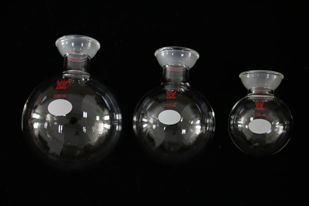 Glass Round Bottom Boiling Flask with Spherical Joint 35/20