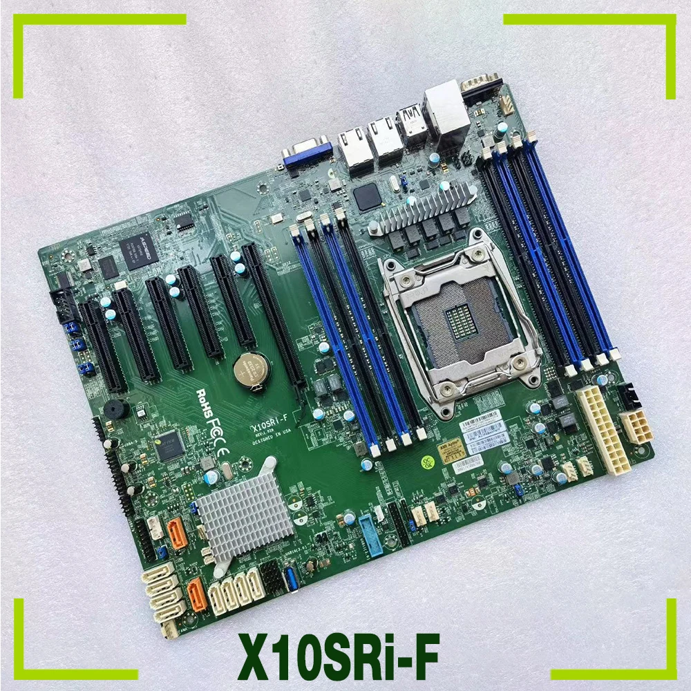 X10SRi-F For Supermicro Server Motherboard E5-1600/2600 V3/V4 Series ECC i350-AM2 LGA2011 DDR4
