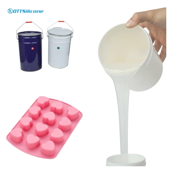 Factory Food Grade Silicone Rubber for Food Mold Liquid Silicone Rubber RTV-2