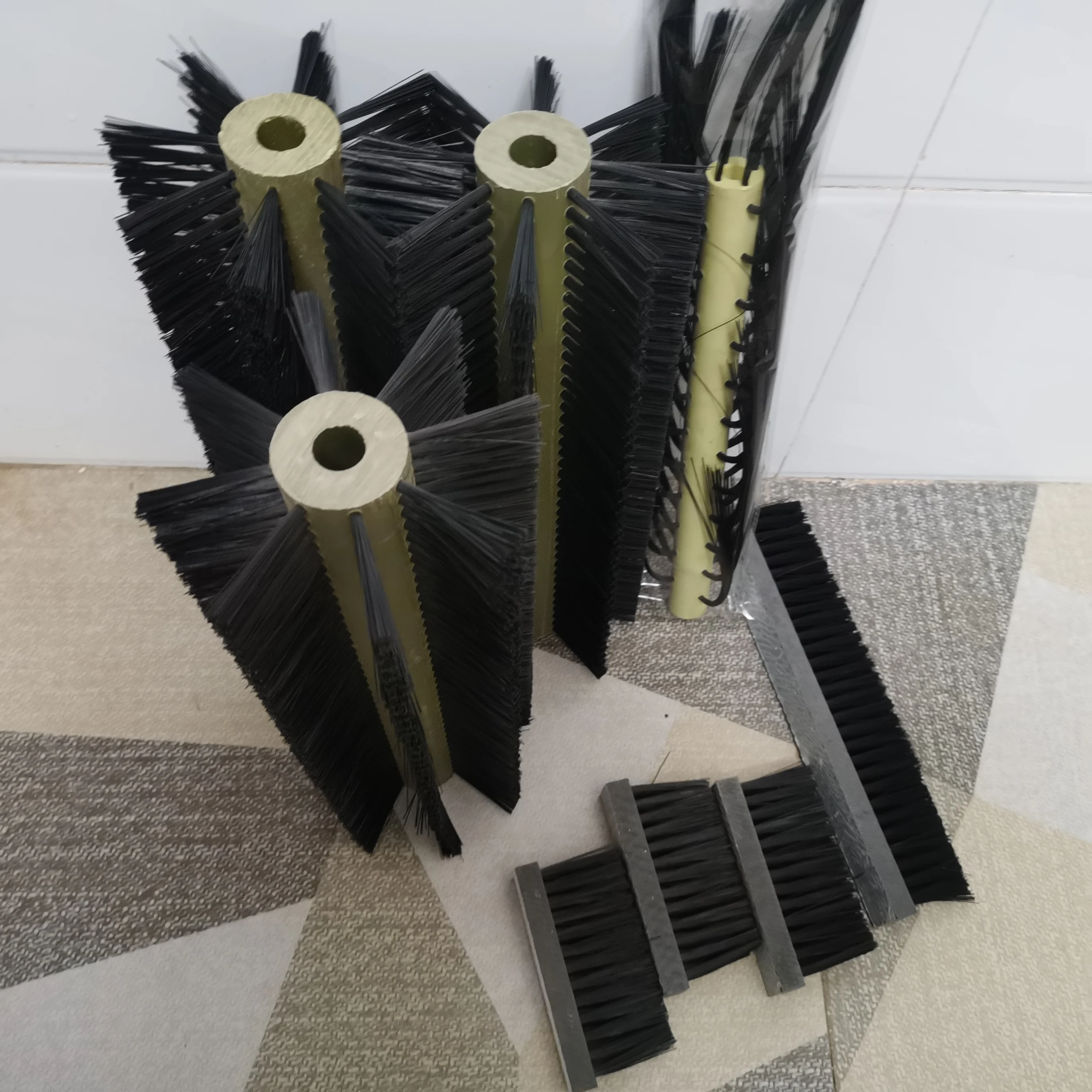black bristle 5 gallon cleaning brush for BS-1 5 gallon/20Litre Bottle brushing and decapping machine bottle cleaning brush
