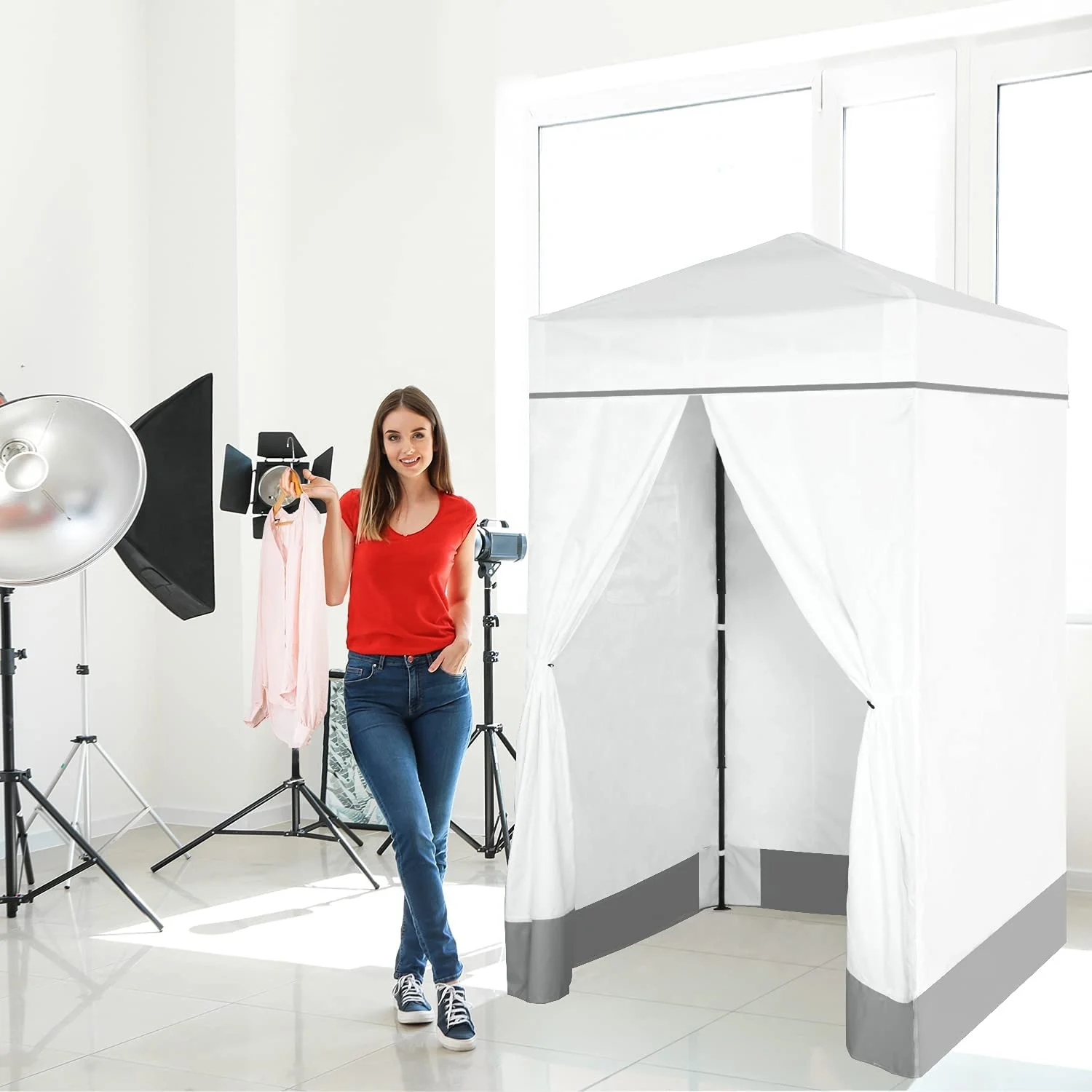 Сверхкомпактный 4x4 всплывающий навес для раздевалок портативная камера конфиденциальности модных фотосессий в бассейне или кемпинга