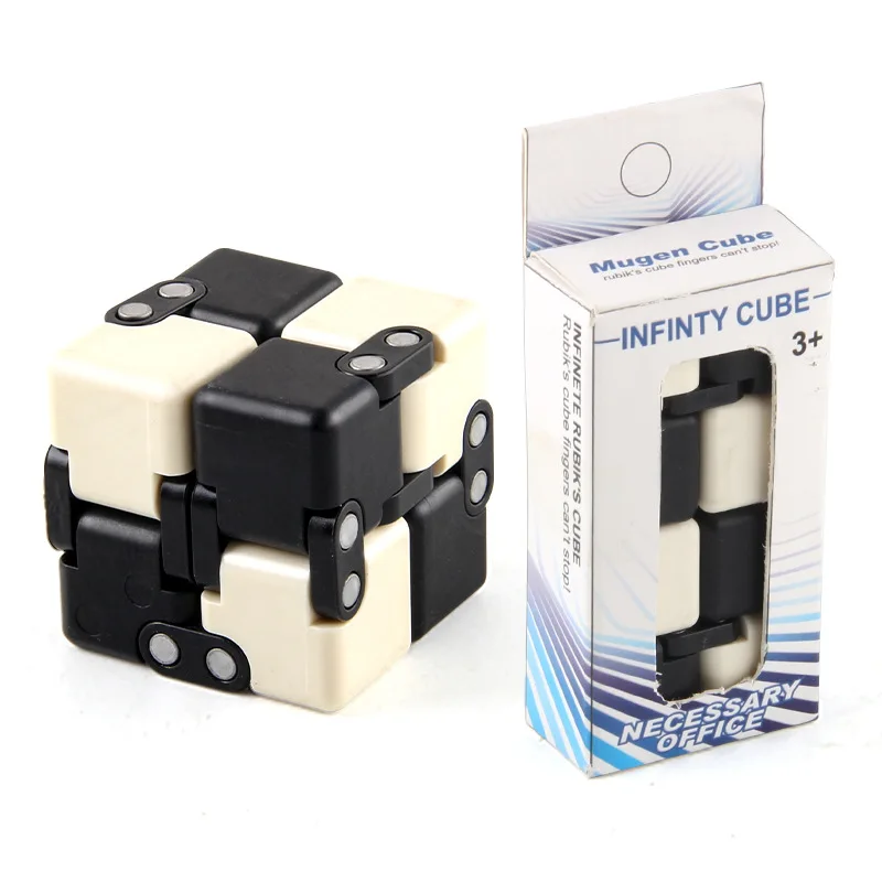 Solid Infinity Cube Decompression Stress Relief Mini Magic Cube Fidget Toys